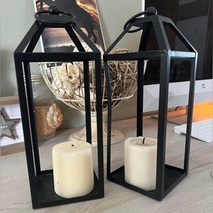 Decorative lanterns- set of 2: like new